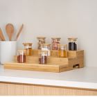 mDesign 3-Tier Bamboo Shelf