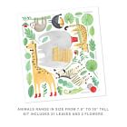 Mej Mej Modern Jungle Peel &amp; Stick Wall Decals