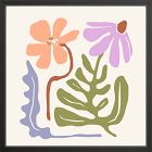 Modern Cosmos Framed Wall Art by Sally Murphy Design