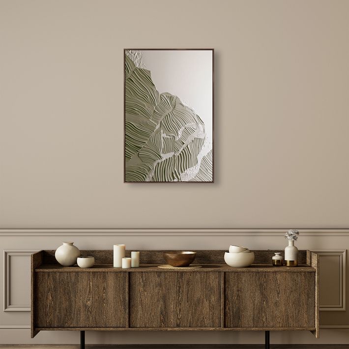 Oliver Gal Soft Foundations I Canvas Print | West Elm