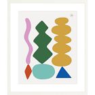 Stax Framed Wall Art by Christopher David Ryan