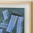 Swipes of Blue Wall Art