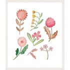 70s Floral Framed Wall Art by Lana's Shop