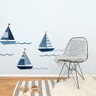 Mej Mej Three Boats Peel &amp; Stick Wall Decals