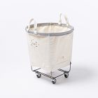 Steele Canvas Round Basket on Wheels