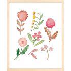 70s Floral Framed Wall Art by Lana's Shop