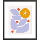 Abstract Floral Framed Wall Art by Ampersand Design Studio