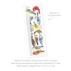 Mej Mej Birds On A Wire Peel &amp; Stick Wall Decals