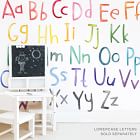 Mej Mej Uppercase Rainbow Letters Peel &amp; Stick Wall Decals
