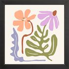 Modern Cosmos Framed Wall Art by Sally Murphy Design