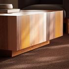 Zora Solid Mahogany Square Coffee Table (43")