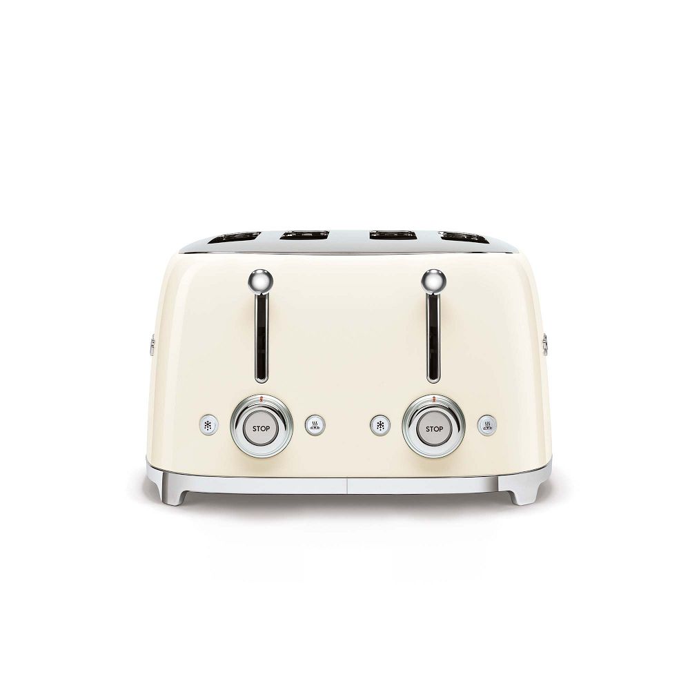 Smeg 4X4 Toaster - Cream