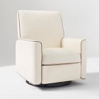 Open Box: Miso Power Swivel Glider Recliner, Performance Coastal Linen, Alabaster