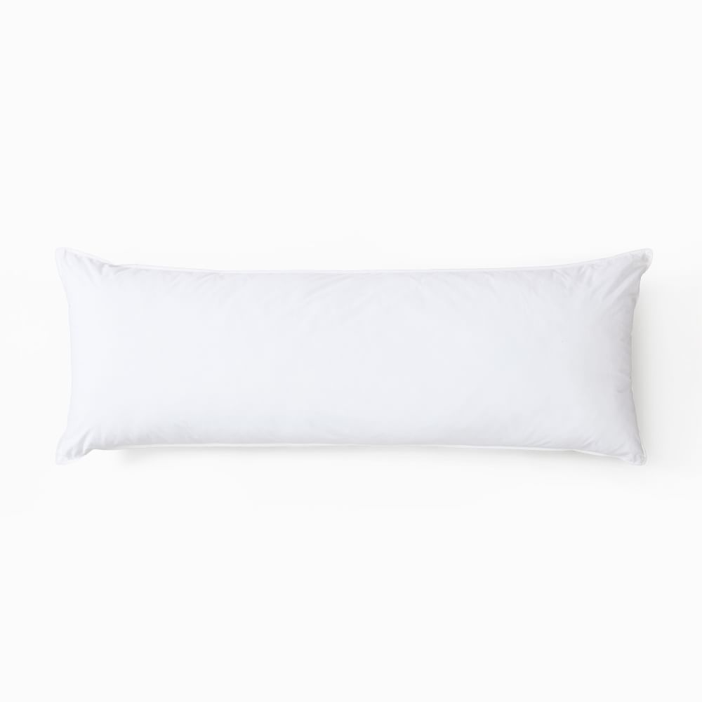 HydroCool® Cooling Down Alternative Body Pillow Insert - One Size, White