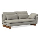 Open Box: Harmony Right Arm Sofa, Twill, Gravel