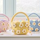 Felt Daisy Easter Baskets
