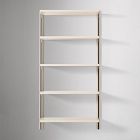 Tandem Modular Double Wide Open &amp; Storage Shelf Set