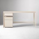 Tandem Desk (60") &amp; File Cabinet (16") Set