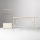 Tandem Worktable (72") &amp; Free Standing Shelf Set