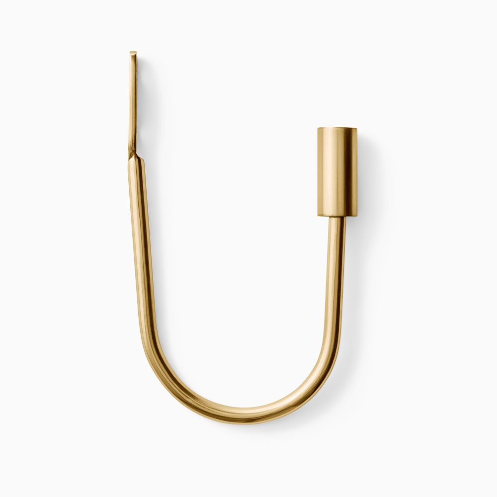 Oversized Curtain Rod Tiebacks (Set of 2) - Antique Brass, Set of 2