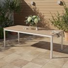 Galveston Aluminum Outdoor Table (81")