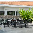 Galveston Aluminum Outdoor Table (81")