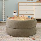 Lumi Upholstered Storage Ottoman