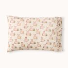 Pink Chicken Vintage Bunnies Pillowcase Set