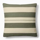 Broad Wool Stripe Pillow Cover