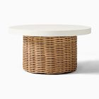 Westport Outdoor Pedestal Coffee Table (32")