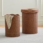 Scallop Rattan Hampers (Set of 2)