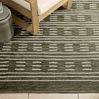 Dashed Stripe Outdoor Performance Rug