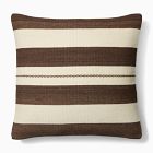 Broad Wool Stripe Pillow Cover