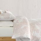 Silhouette Dotted Floral Duvet Cover &amp; Shams