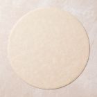Easy-Care Round Faux Leather Placemats
