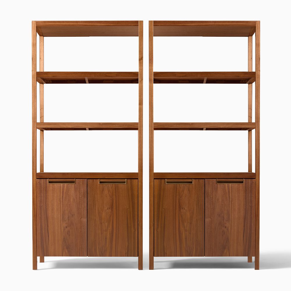 Set of 2, Hughes Tall Bookcase (34")