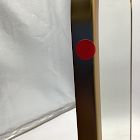 Open Box: Seamless Wall Shelf Mirror, 17"W x 23"H - Antique Brass