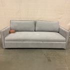 Open Box: Whitman Trundle Sleeper Sofa (82") - Performance Washed Canvas Storm Gray