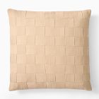 Taped Basketweave Pillow Cover
