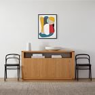 Mid-Century Geo Framed Wall Art
