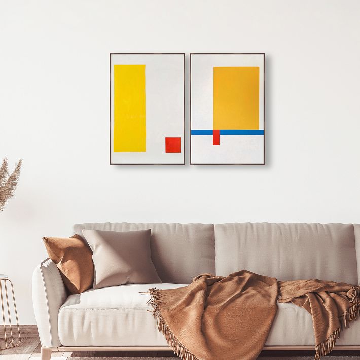 Oliver Gal Solstice Block Set Wall Art | West Elm