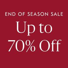 End of Season Sale Up to 70% Off