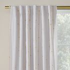 Linear Pom Pom Curtain w/ Blackout Liner
