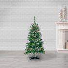 Pre-Lit Faux Pop-Up Green Christmas Tree