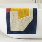 Angled Modern Bath Mat