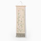 Daisy Woven Height Chart Wall Hanging