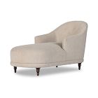 Open Box: Beebee Tufted Chaise Lounge - Sand
