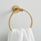Modern Overhang Towel Ring