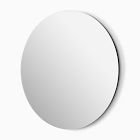 Beveled Edge Frameless Round Wall Mirror