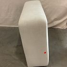 Open Box: Leo Motion Reclining Sectional, 13" Arm - Performance Washed Canvas Sand